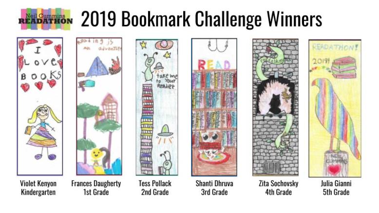Bookmark Winners 2019