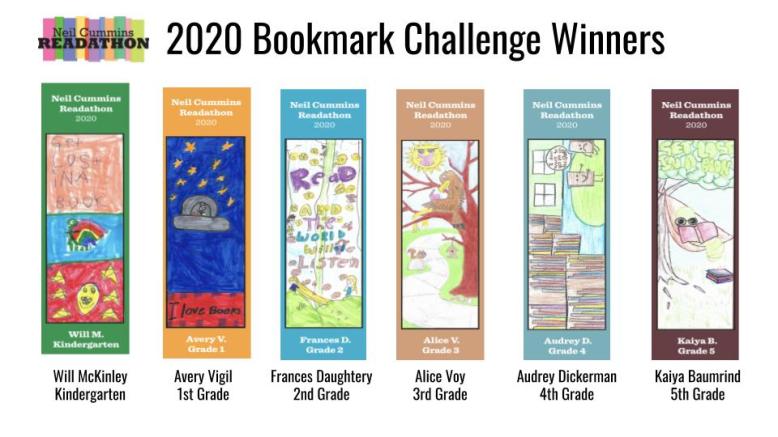 Bookmark Winners 2020